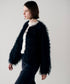 【SOI-MeME】sheer fringe jacket